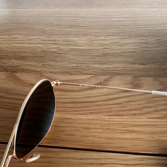 NEW Ray-Ban RB3025 Mirror Green AVIATOR LARGE METAL - Picture 5 of 5